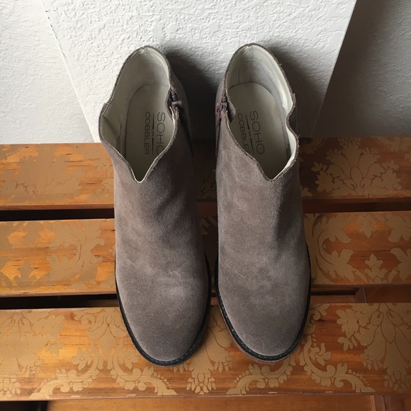 Taupe Soho Cobble bootie - Picture 3 of 6